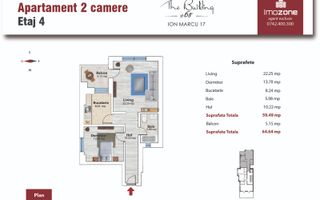 Apartament 2 camere etaj 4/5, 65 mp, Drumul Taberei - Plaza Mall  Comision 0% - Poză 1