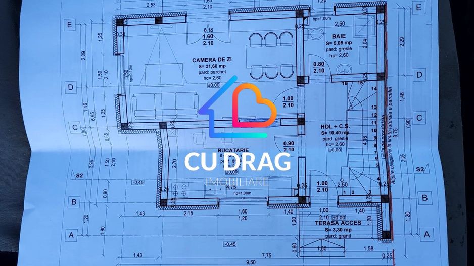 Duplex nou 4 camere - in apropierea zonei Lupeni, Sibiu sup utila 109 - Poză 2