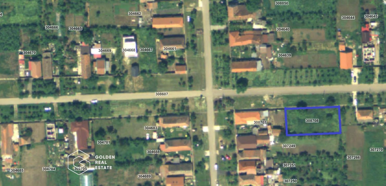 Teren intravilan in Tisa Noua, comuna Fântânele, 939 mp - Poză 1