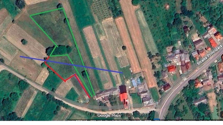 Teren intravilan-extravilan Valsanesti Arges - Poză 1