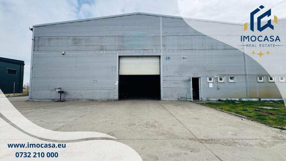 Hala de inchiriat atelier/depozit Micalaca Acces Tir 600+600 M.P. - Poză 13