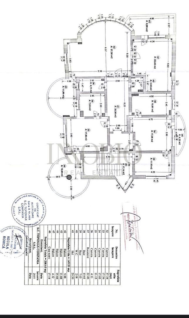 Apartament 4 camere | Herăstrău | 149 mp utili | 4 balcoane | Parcare - Poză 25