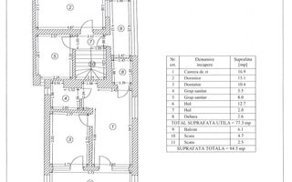 GROZAVESTI - Orhideea / Vila multifunctionala 251 mp / Teren 270 mp - Poză 10