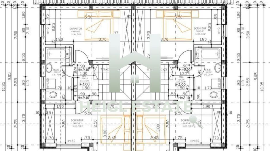 Duplex cu 3 camere si bucatarie inchisa in Mosnita Veche - Poză 7