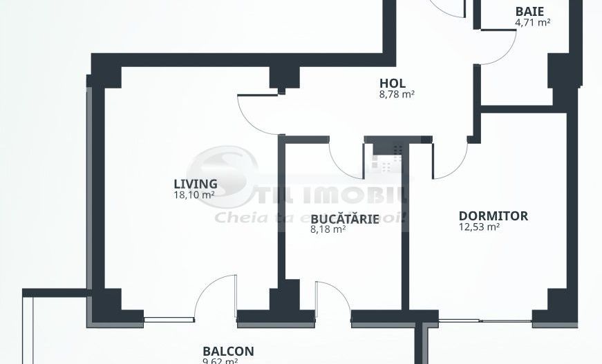 BLOC NOU! Ap. cu 2 camere decomandat Tatarasi 61 mp 114220euro+TVA - Poză 8