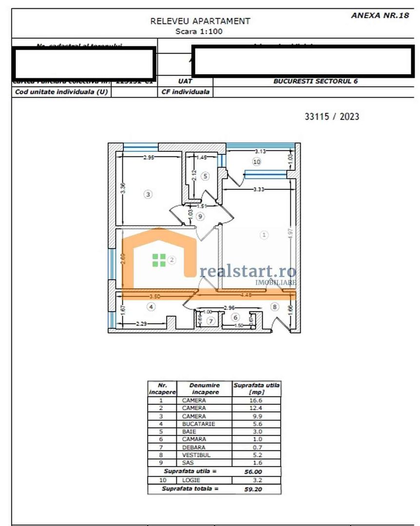 Bloc anvelopat, Romancierilor, toate instalatiile noi, 2 lifturi - Poză 1