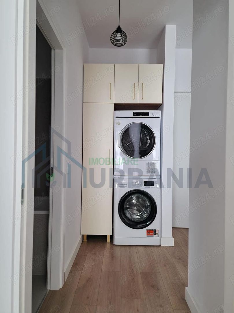 Apartament 2 camere open space, mobilat, utilat, cu aer condiționat și loc de parcare – Silk District, Iași - Poză 7