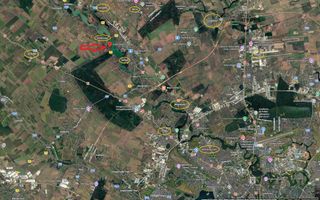 Teren intravilan constr. 750mp -front 16m- Samurcasi Stadion /Crevedia - Poză 2