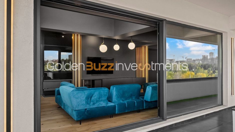Apartament 3 camere lux | 140 mp | 33 mp terasă | Șos. Petricani - Poză 38