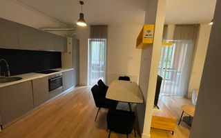 Studio dublu, lux , centrala proprie,terasa, parcare subterana, metrou - Poză 9