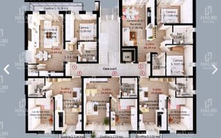 Apartamente 2 si 3 camere semifinisate | 40-66 mp util | Zona Micro 16 - Poză 5