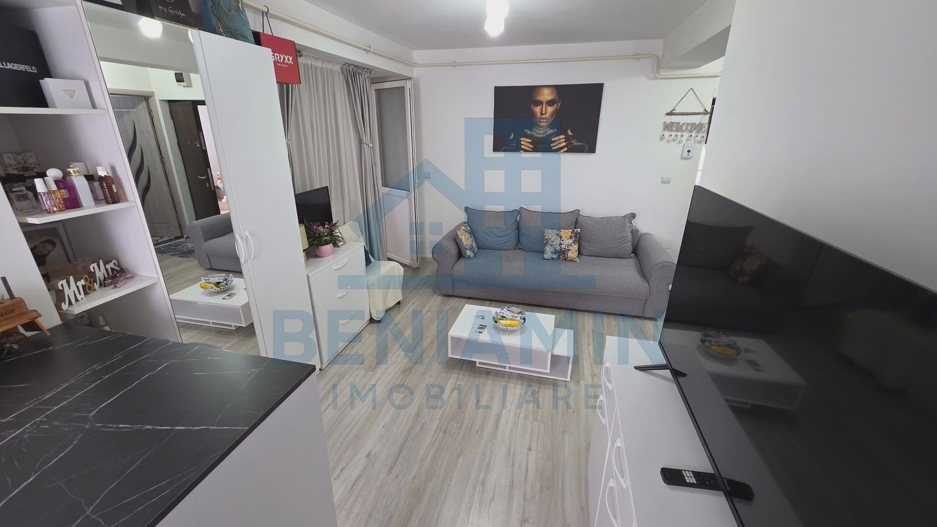 2 camere semidecomandat Brazda Regia de tutun -centrala -40mp -2018 - Poză 2