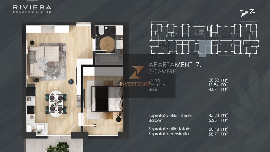 Sudio de vanzare in complexul Riviera Oradea - Poză 1