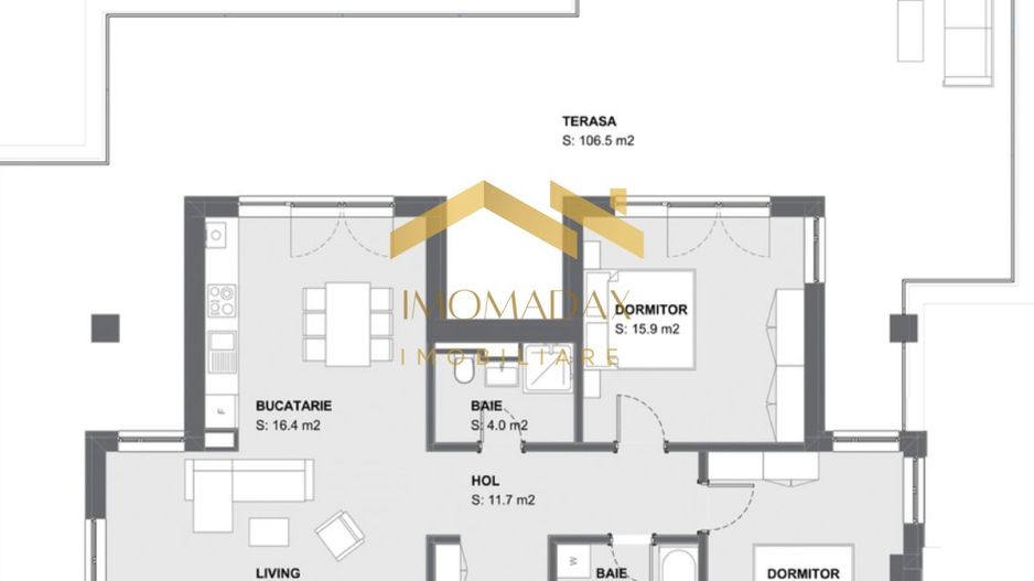 Aradului- Penthouse-Comision 0 - Poză 6