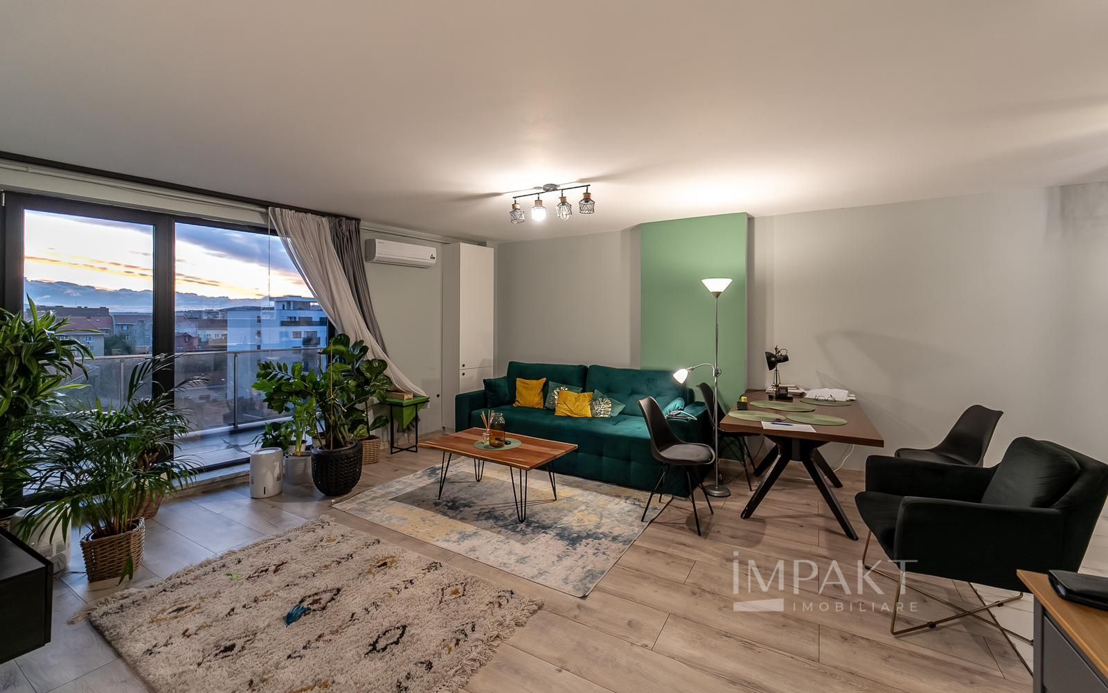 Penthouse 3 camere cu terasa si priveliste superba zona Piata Mihai Viteazu - Poză 1