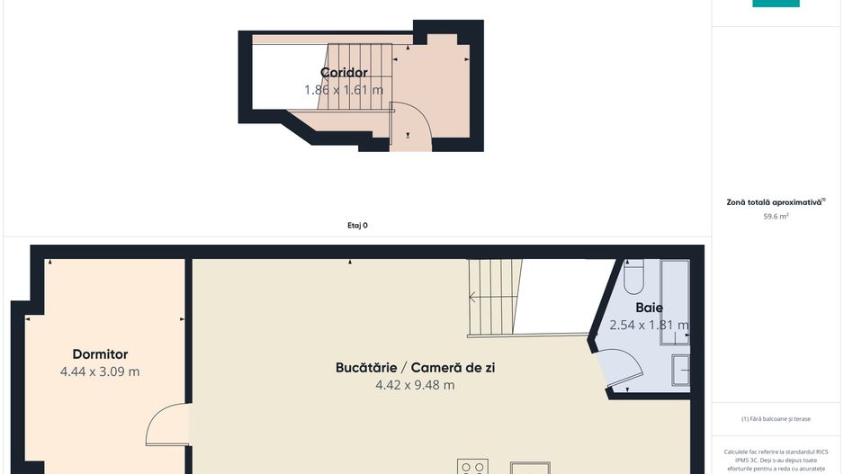 Apartament două camere Bulevardul Revoluției - Poză 10