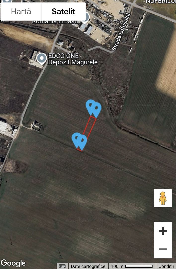 Teren de vanzare Magurele Cartierul Florilor 3500 mp - Poză 2