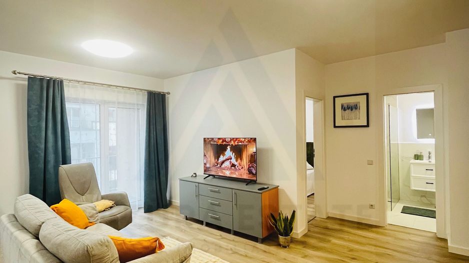 Apartament modern 54 mp utili cu balcon si parcare zona Turnisor - Poză 3