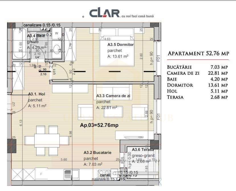 Vanzare apartament 2 camere, parcare, predare la cheie - Poză 6