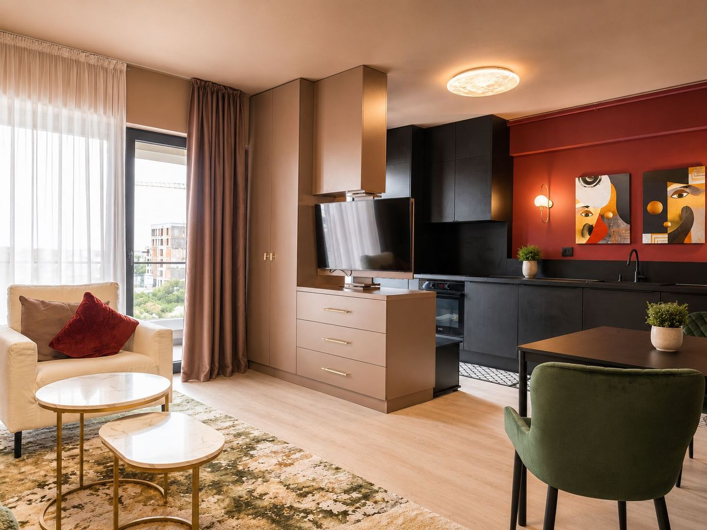 Garsonieră modernă de închiriat – Pipera Ivory  | imobil nou - Poză 10