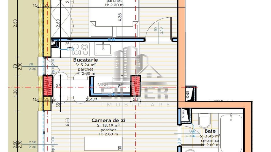 Apartamente 2 - 3 camere finisate in Floresti, zona Somesului - Poză 3