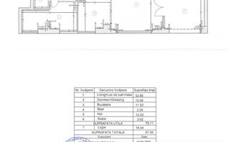 Apartament duplex| Brick Loft – Intrarea Chefalului - Schiță 35