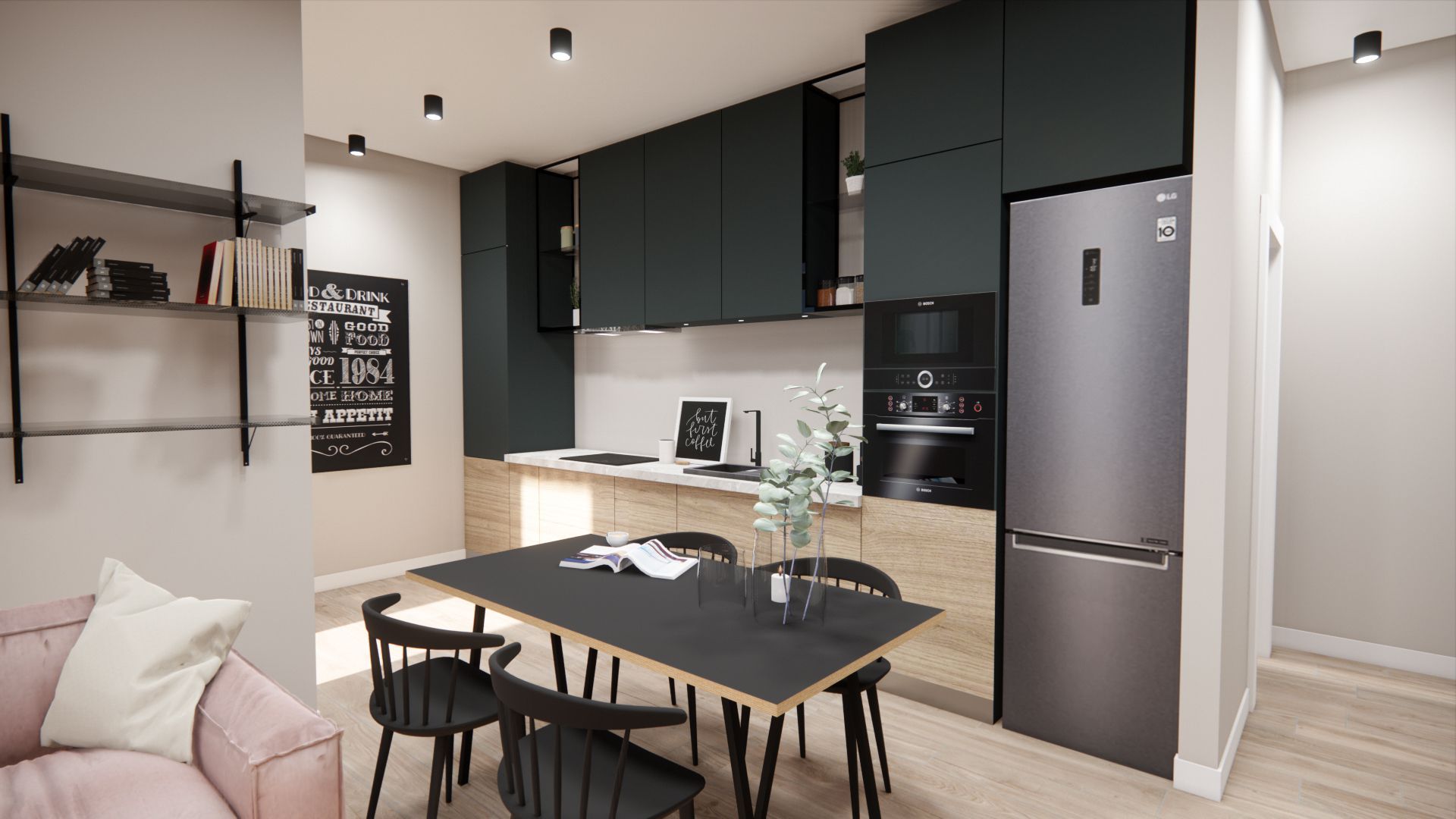 Penthouse 4 camere in bloc nou ARED - Poză 14
