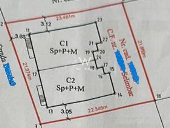 Casa cu Pivniță și mansardă 210 mp utili-Selimbar, Sibiu - Schiță 11