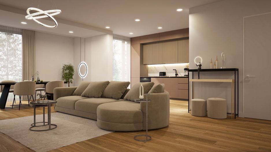 Apartament 3 camere zona BARBU VACARESCU | FABULOS VIEW| Fabrica de Glucoza - Poză 1