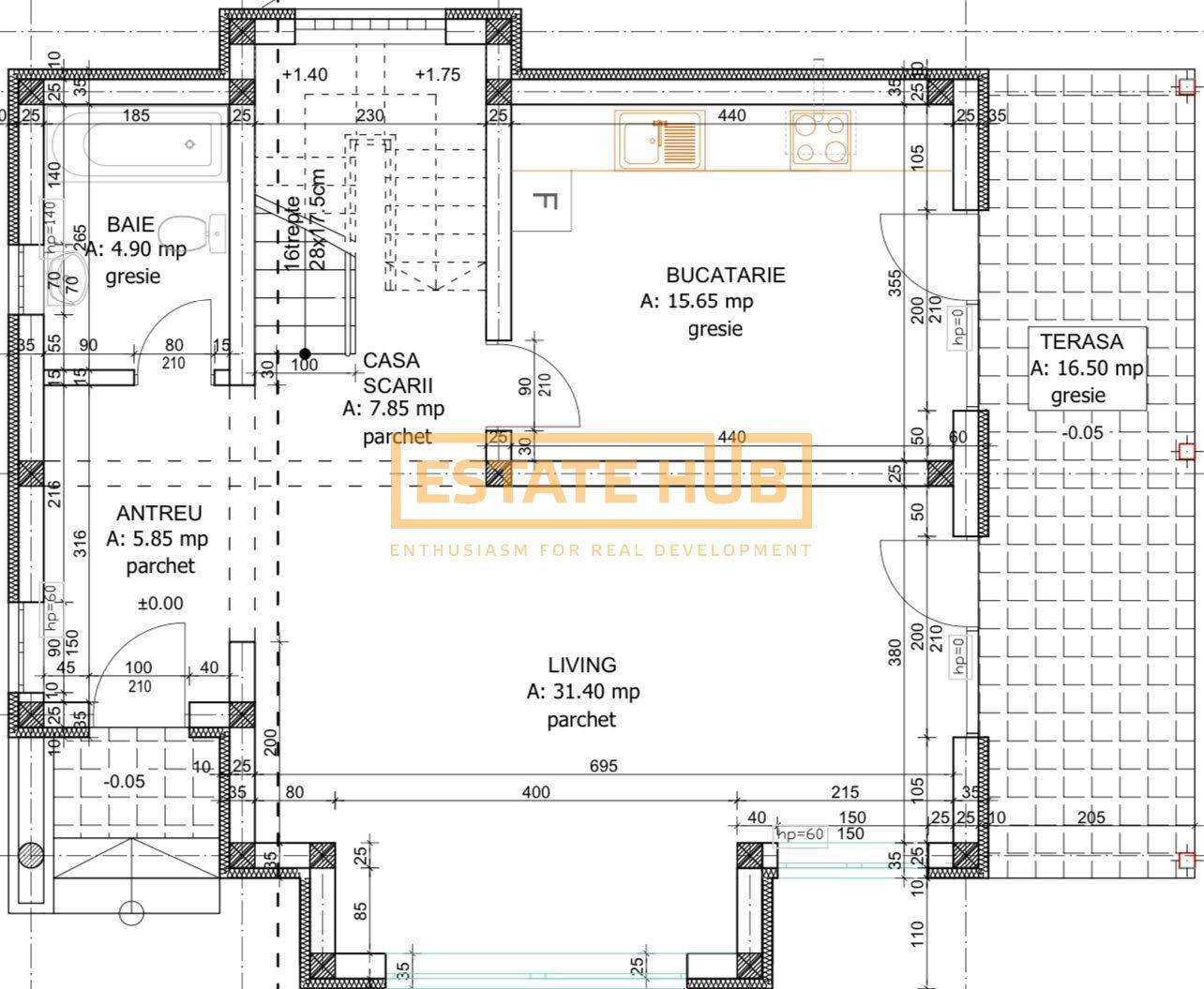 Comision 0% ! Casa individuala de vanzare, 130 mp, 400 teren ! - Poză 6