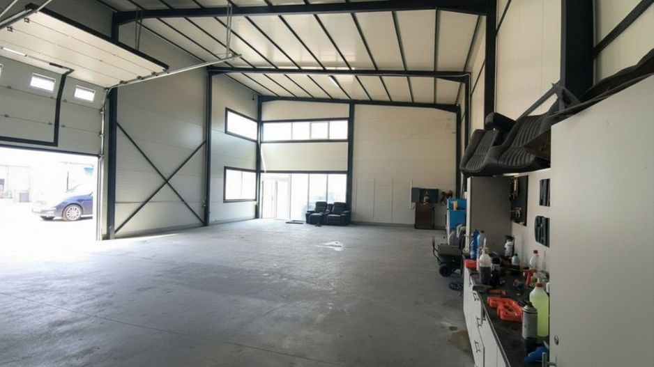 Hala de închiriat I Scheia – Suceava I 158 MP I Acces E85 I 1500 € - Poză 2