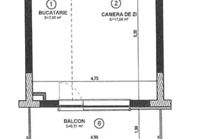 Studio la cheie de vanzare, balcon, cartier Iris-strada Oasului - Poză 11