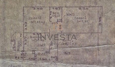 Apartament 2 camere decomandat, etaj intermediar, zona Platinia! - Schiță 7