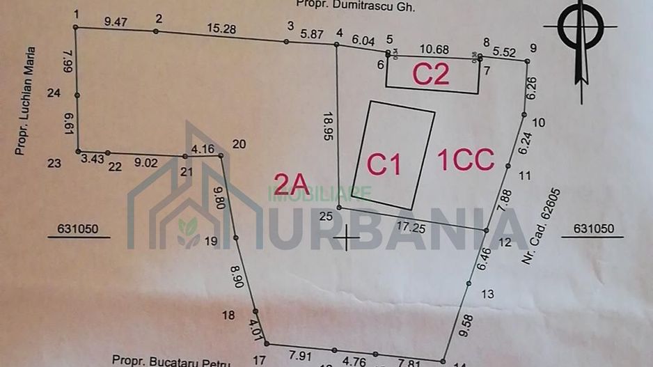 Teren 1304 mp cu casă tradițională în Păușești, comuna Dumești, județul Iași - Poză 1