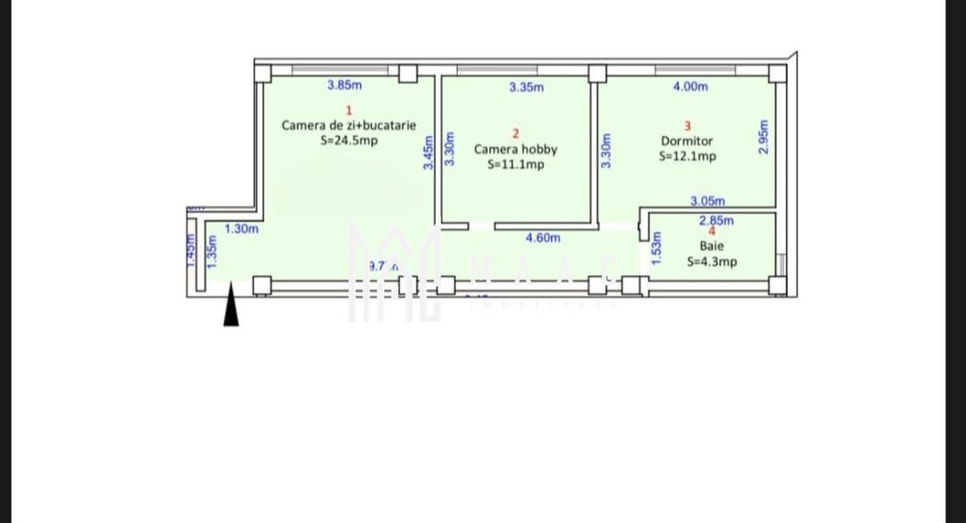 Apartament 2 Camere | Decomandat | Loc de parcare | O.Goga - Poză 9