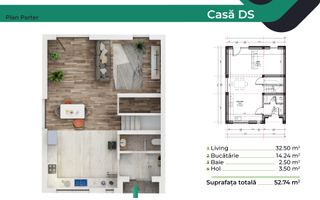 Casă individuală INDEPENDENTĂ ENERGETIC - CARTIER NOU - Poză 5