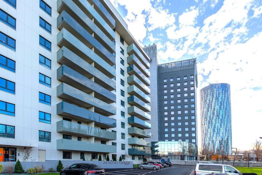 Aviatiei Tower | Apartament modern cu 3 camere| Vedere libera | - Poză 21