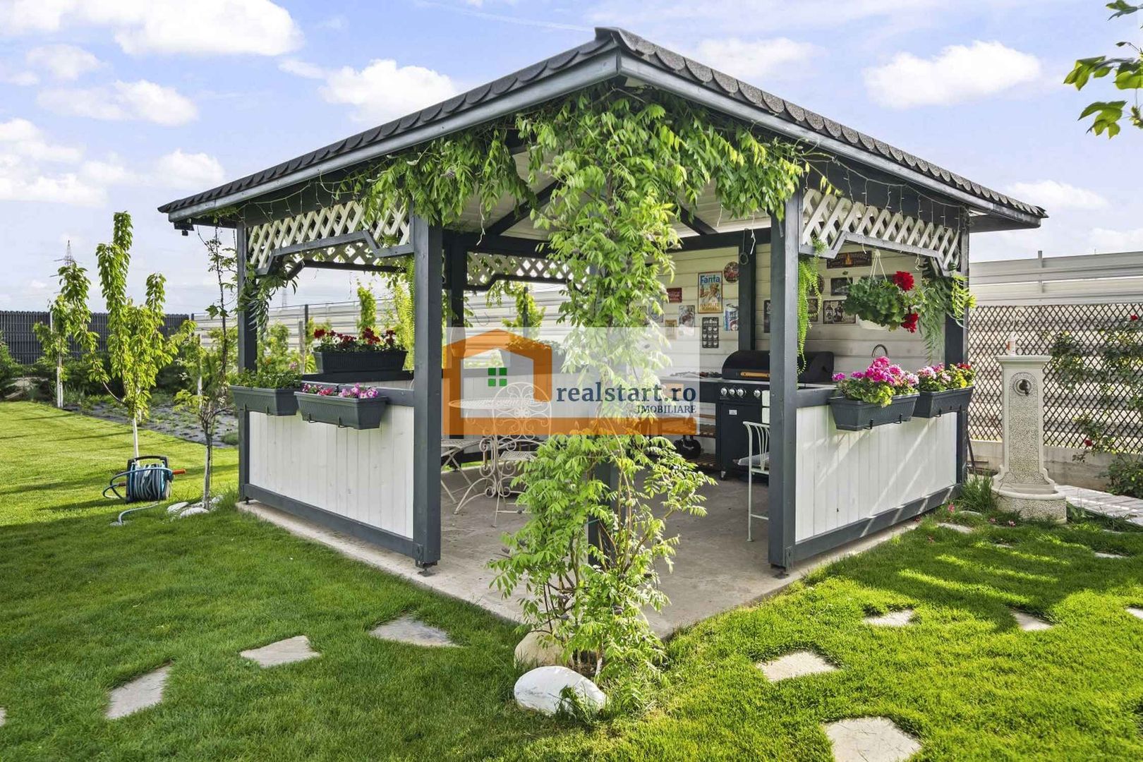 Langa Padure, Vila P+Pod , 1500mp teren,  terasa 40mp,  complex securizat - Poză 6