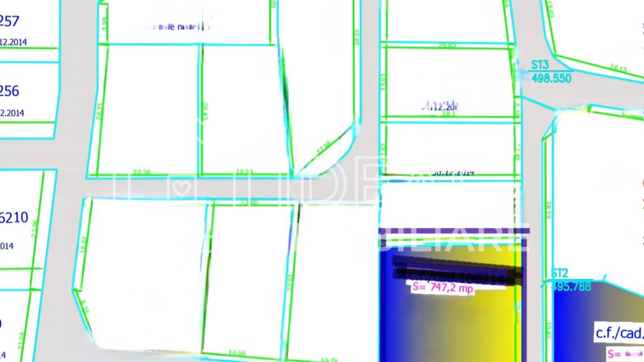 Teren de vânzare – 747 mp utili, deschidere la 2 străzi – Bavaria Park, Sibiu - Schiță 3