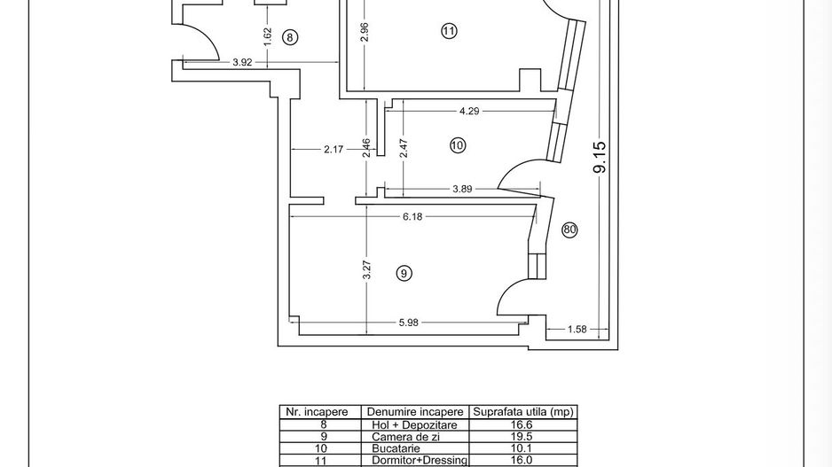 Tomis Nord/Carrefour -Vanzare apartament 3 camere, bloc nou. - Poză 8