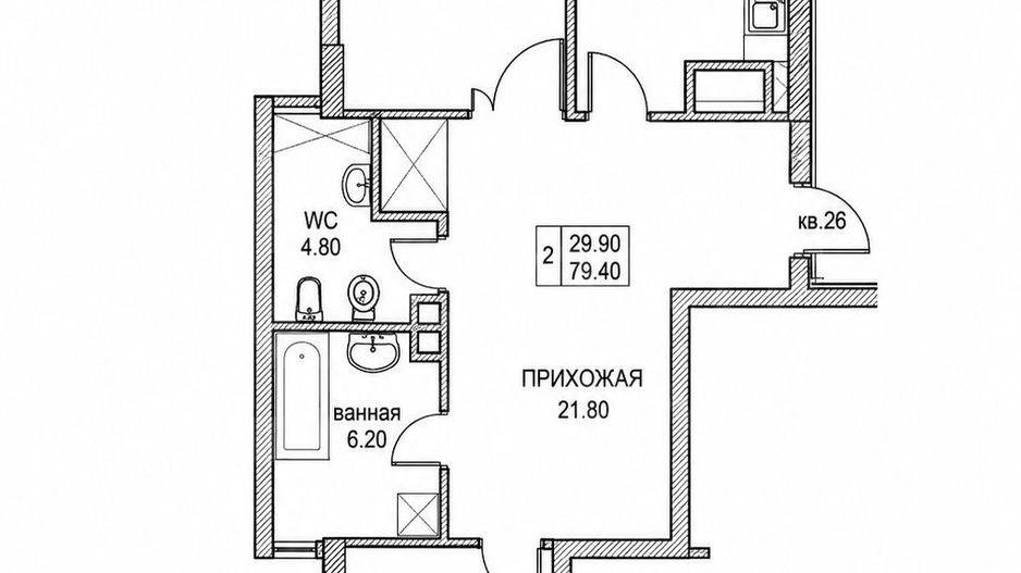 Vânzare, apartament, 2 camere, bd. Dacia, Botanica - Poză 9