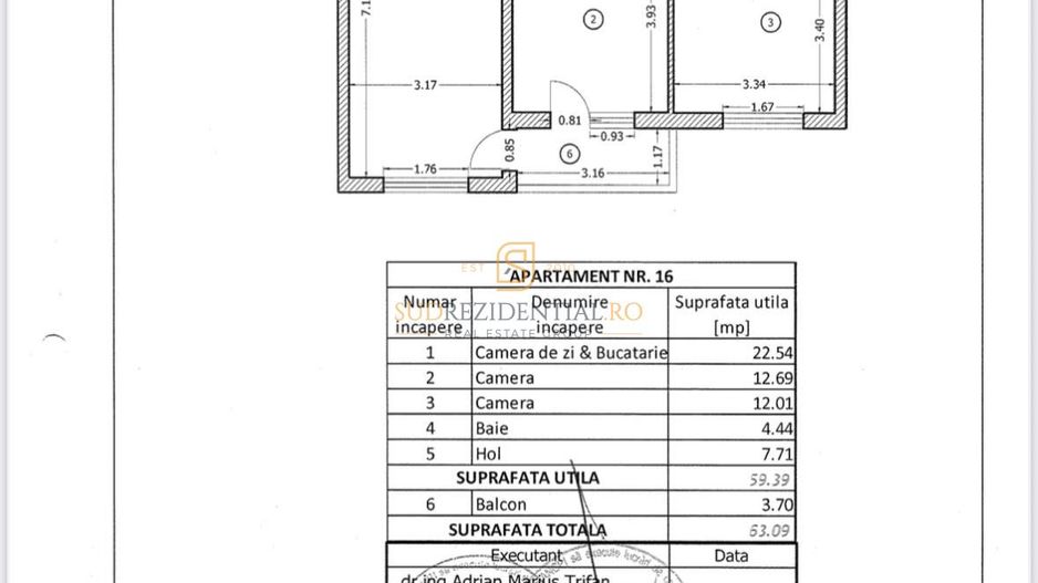 Apartament 3 camere gata de mutare + 2 locuri de parcare, Str Pucheni - Poză 12