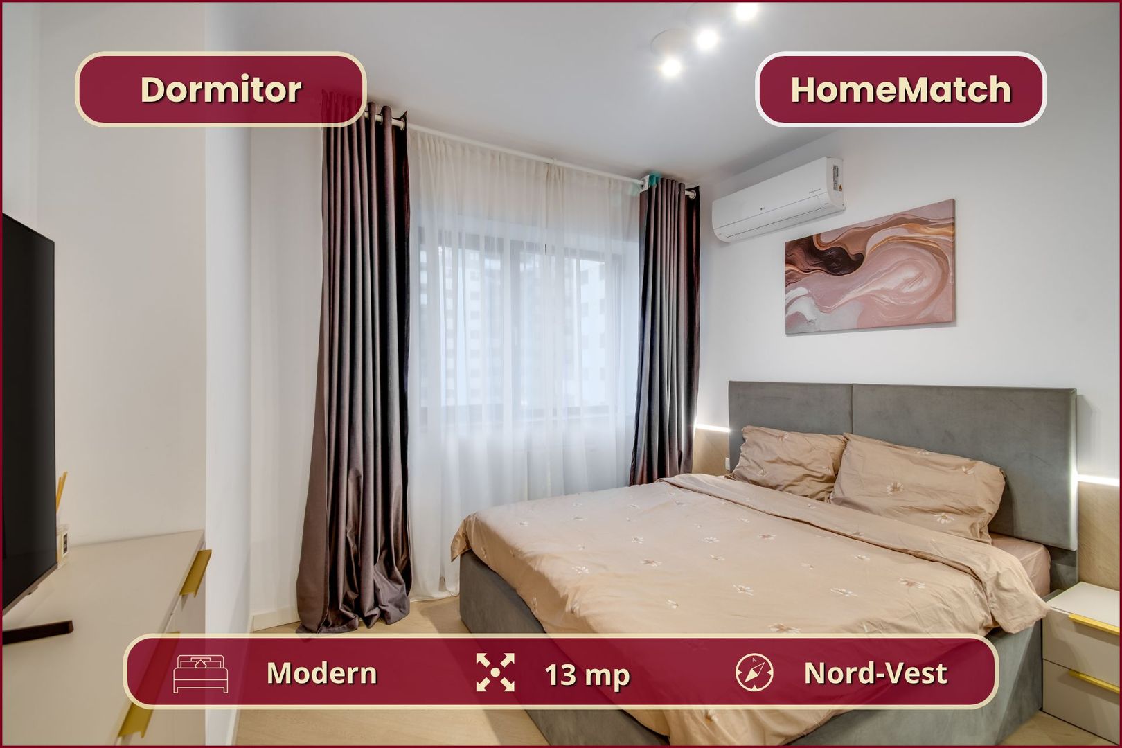 Cortina North || 2 camere || Parcare subterană || Comision 0% - Poză 6