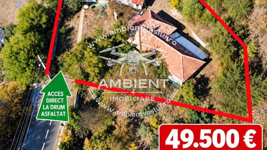 Casă tradițională cu anexe și teren 1.100 mp – VASLUI - MUNTENII DE JOS; - Poză 1