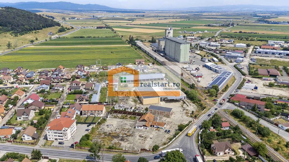 N BRASOV, Codlea, acces E60, teren 17000mp, 5600mp constructii D155ml la DJ112A, - Poză 7