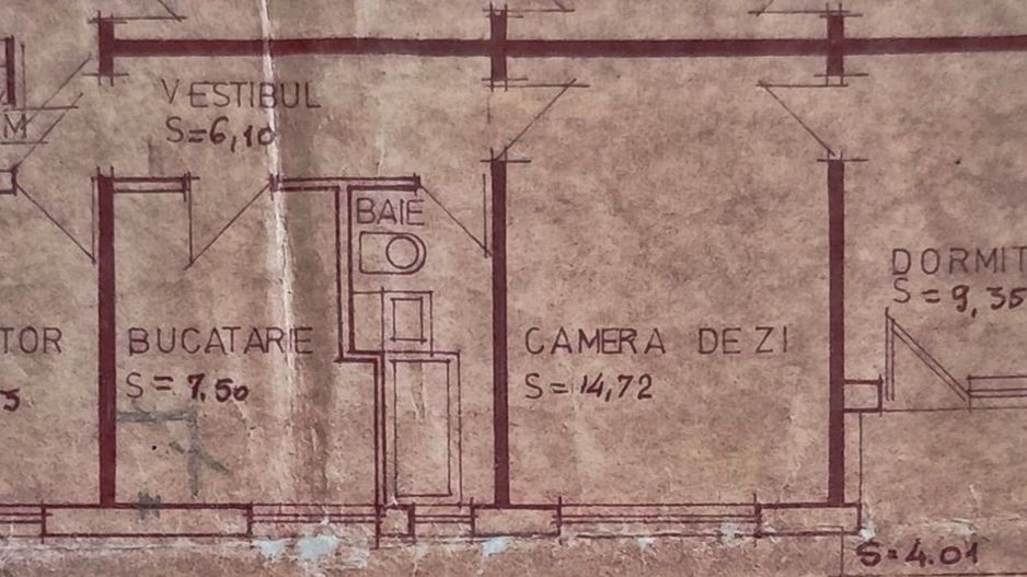 De vanzare apartament 3 camere, str.Morii, Nufarul, Oradea - Schiță 16