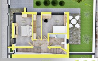 Casa MODERNA cu etaj RETRAS, zona Triajului, Selimbar - Poză 16