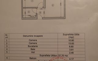 Apartament 2 camere semidecomandat Dimitrie Leonida 3 min - Poză 8