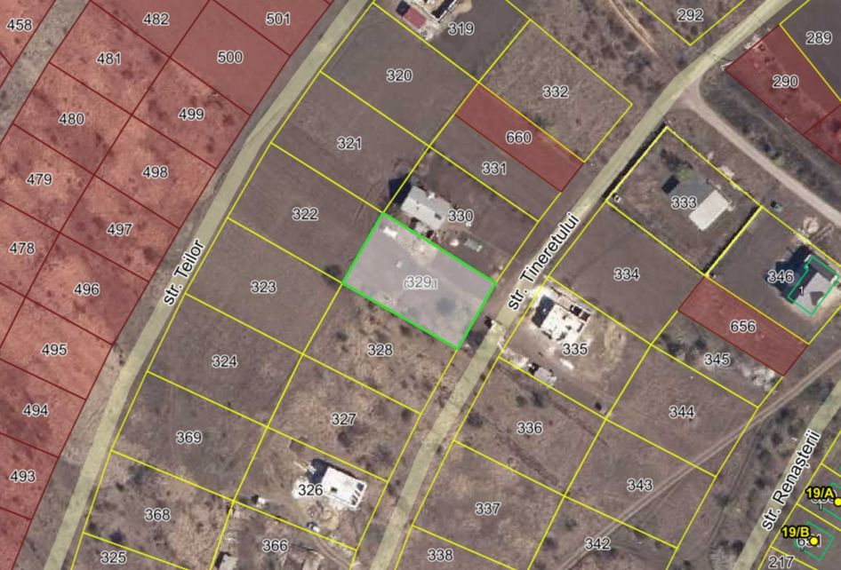 Teren 9,45 ari Ghidighici | 23 m fațadă | pentru construcții | 6 km de Chișinău - Poză 14