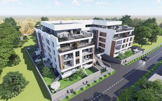 AP. 2CAM. + GRADINA IN BLOC PREMIUM P+4 / PALLADY. COMISION 0%! - Poză 1